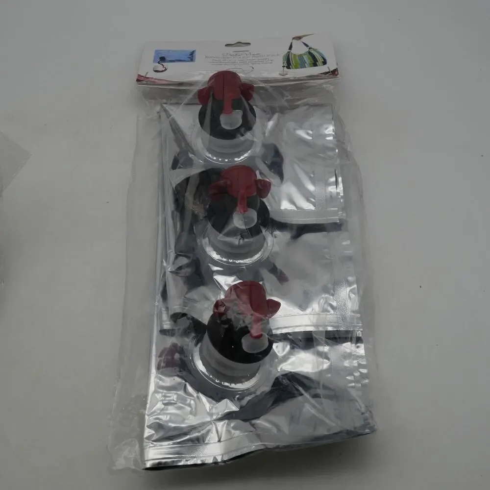 NEW Porto Vino Refill Dispenser Pouches for Wine Purse 3 Pack of 1.5L Each